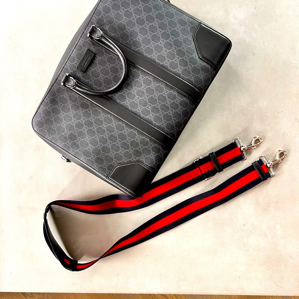 Gucci GG Supreme Briefcase